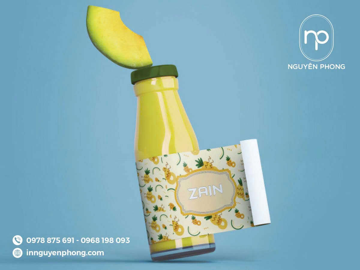 Mẫu tem decal nhựa